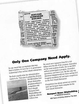 Newport News Shipping Ad